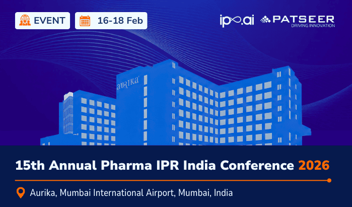 15th Annual Pharma IPR India Conference 2026