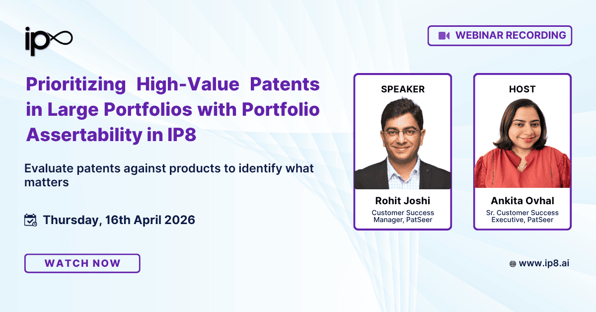 IP8 Webinar recording